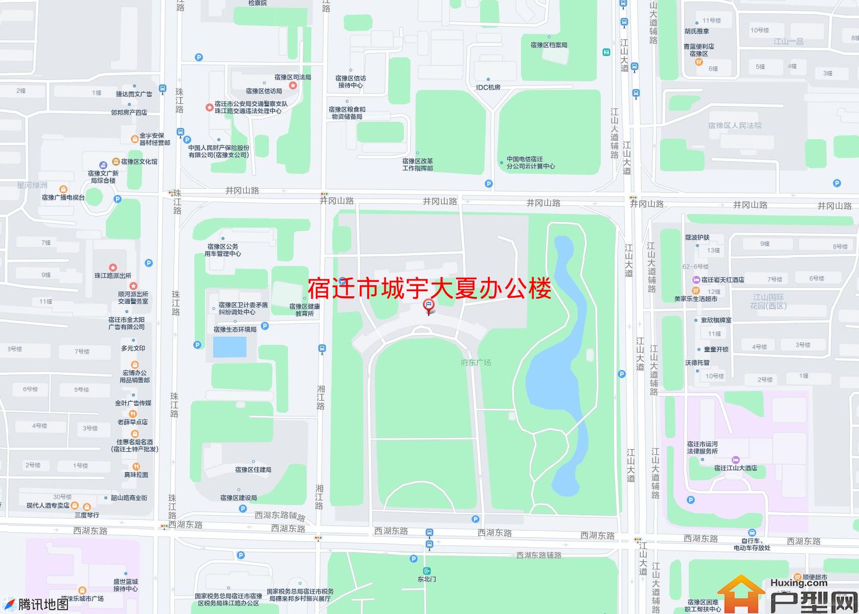 城宇大夏办公楼小区 - 户型网