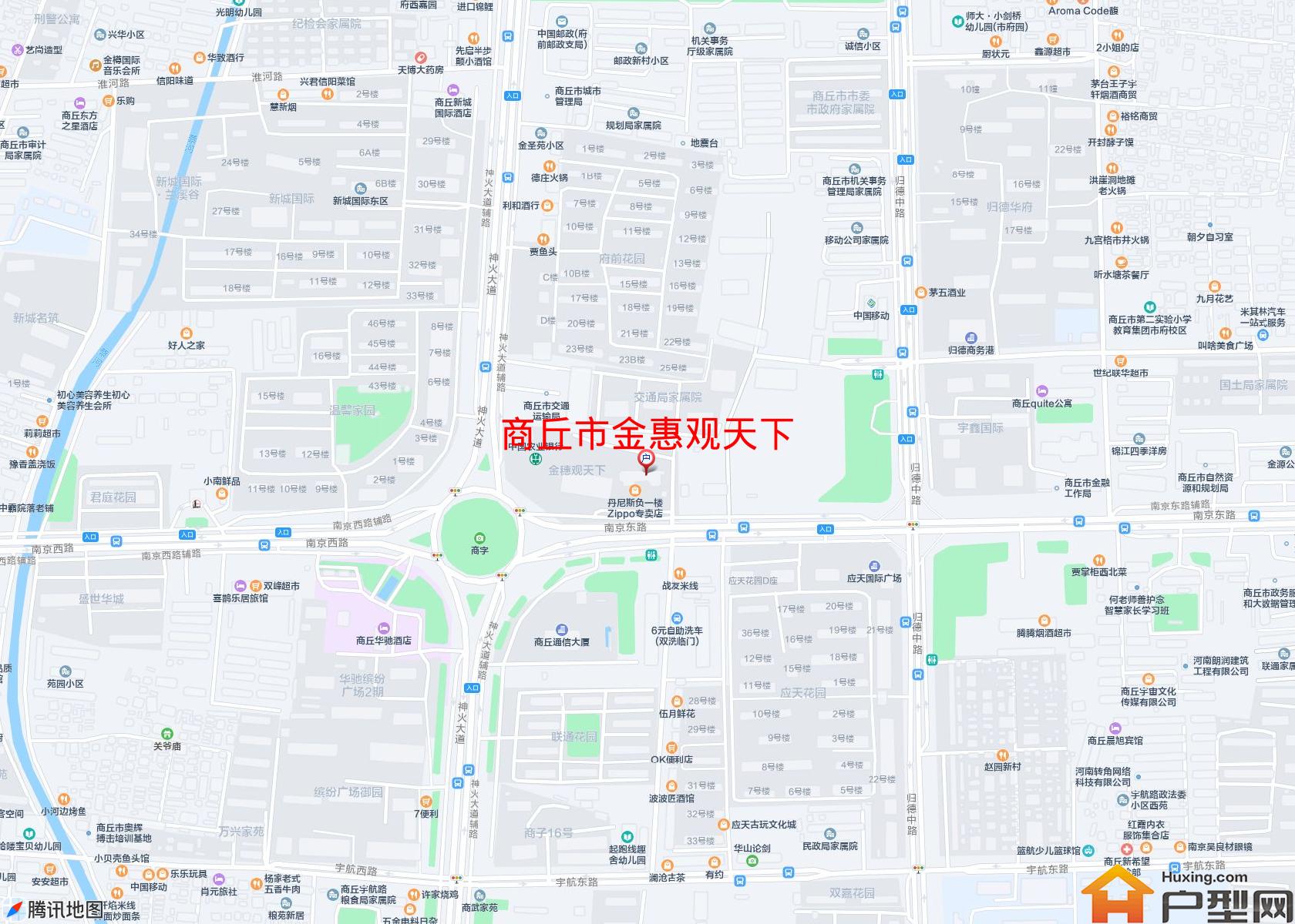 金惠观天下小区 - 户型网