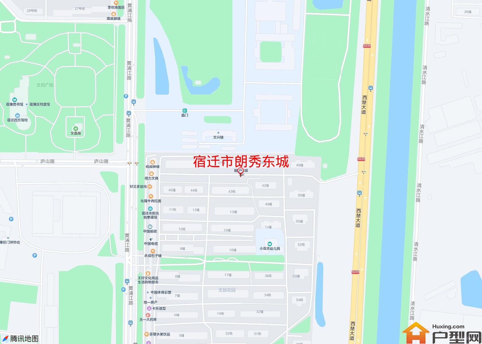 朗秀东城小区 - 户型网
