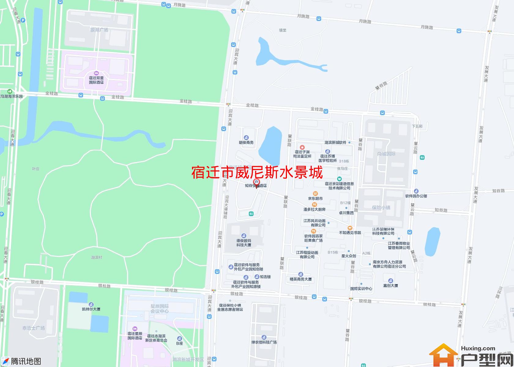 威尼斯水景城小区 - 户型网