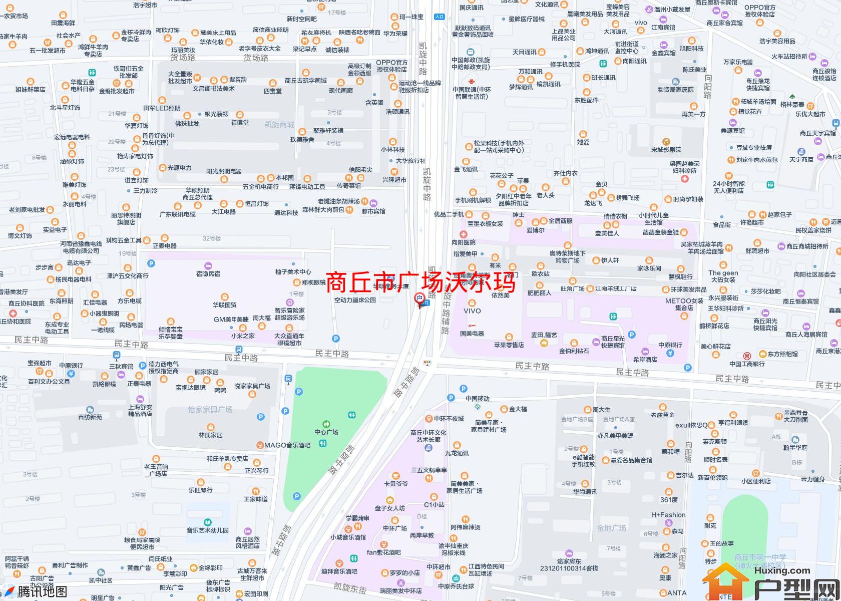 广场沃尔玛小区 - 户型网