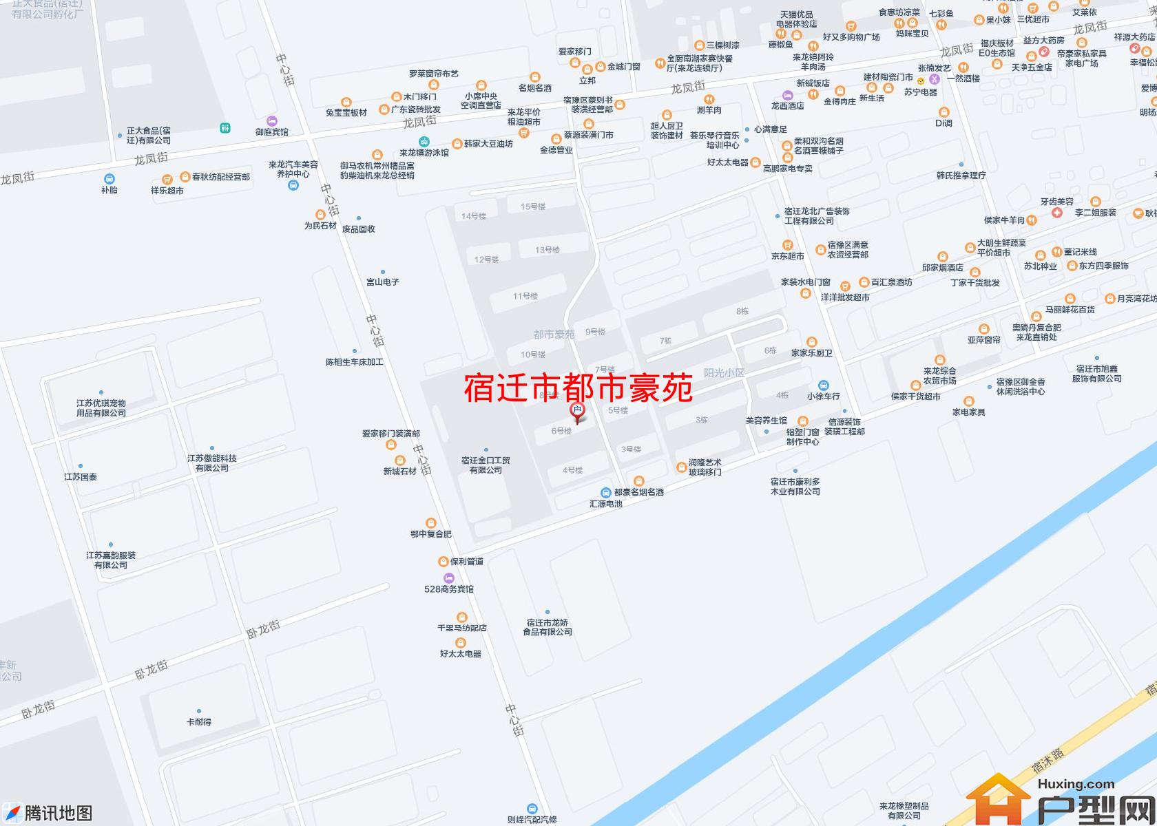都市豪苑小区 - 户型网