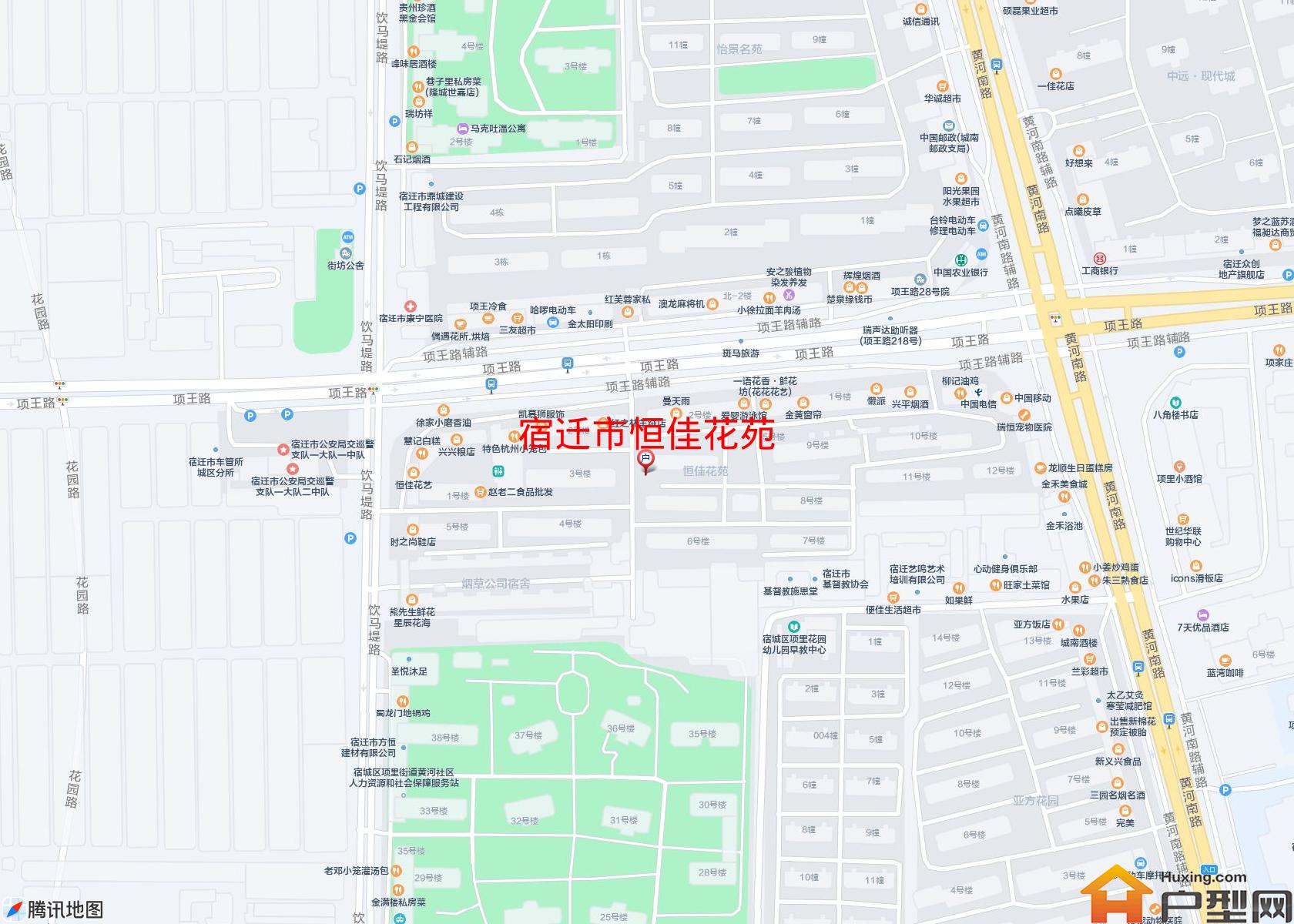 恒佳花苑小区 - 户型网