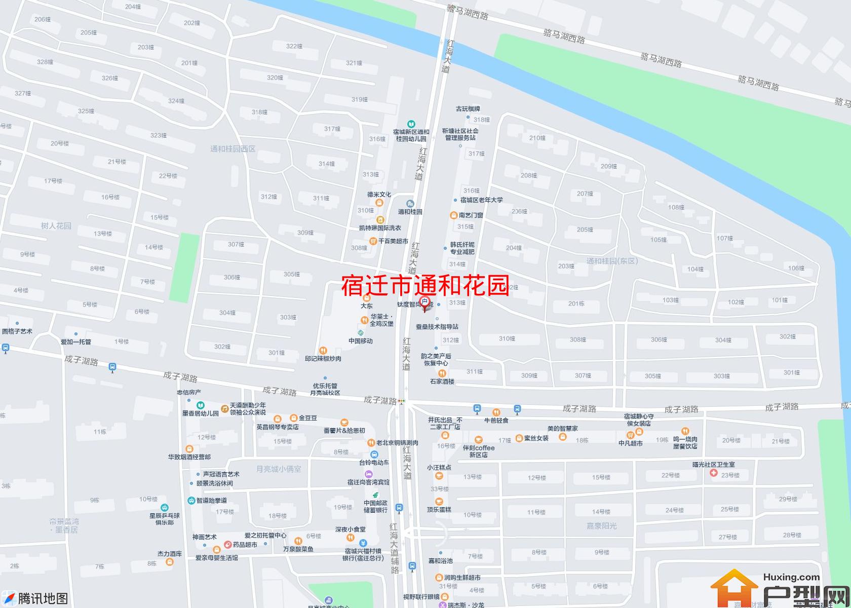 通和花园小区 - 户型网