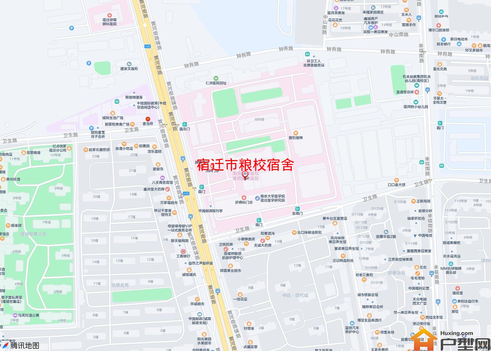 粮校宿舍小区 - 户型网