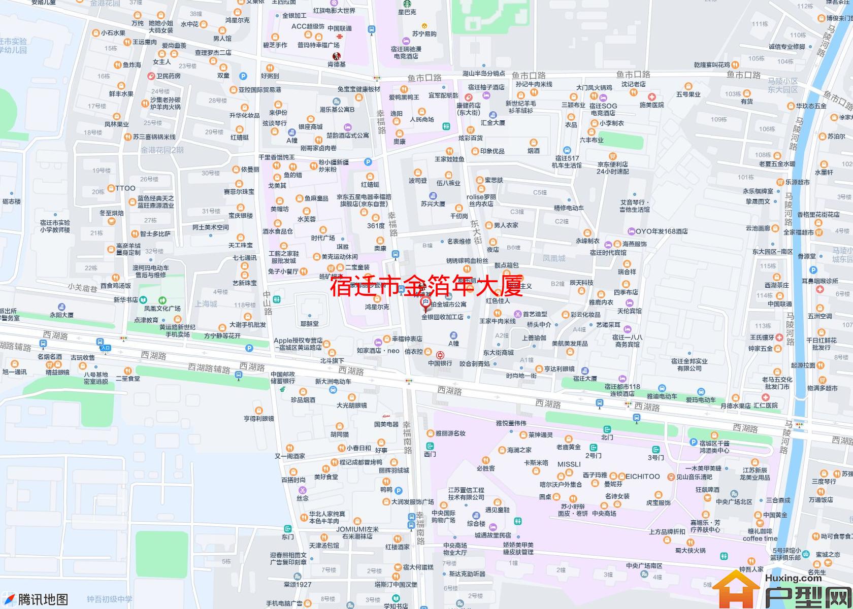 金箔年大厦小区 - 户型网