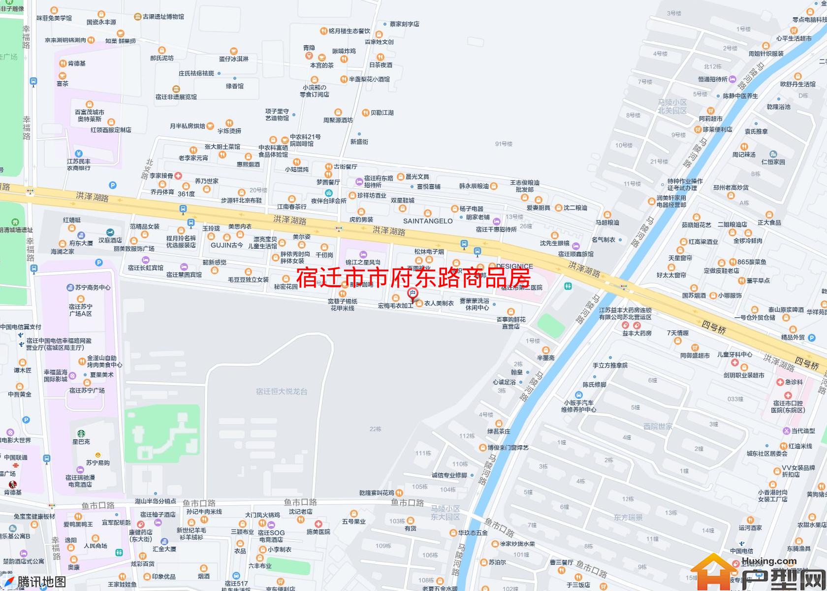 市府东路商品房小区 - 户型网