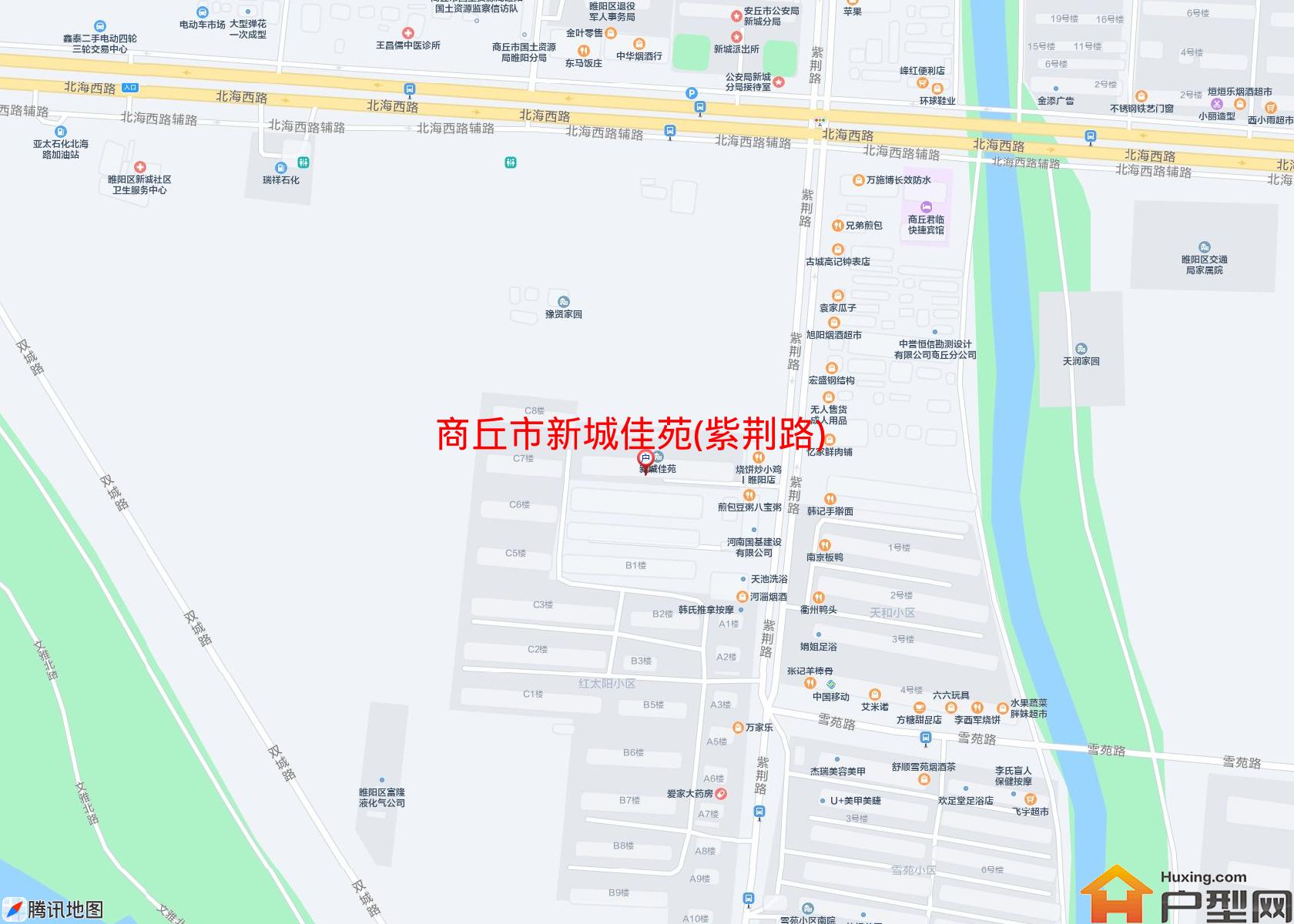 新城佳苑(紫荆路)小区 - 户型网