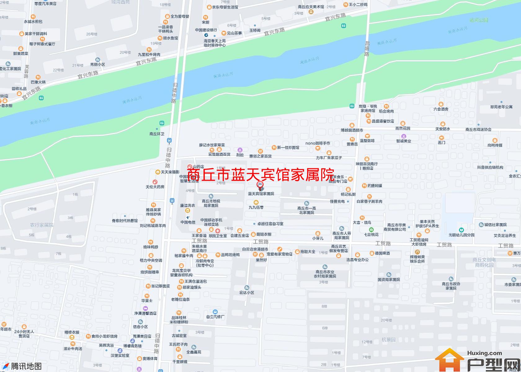 蓝天宾馆家属院小区 - 户型网