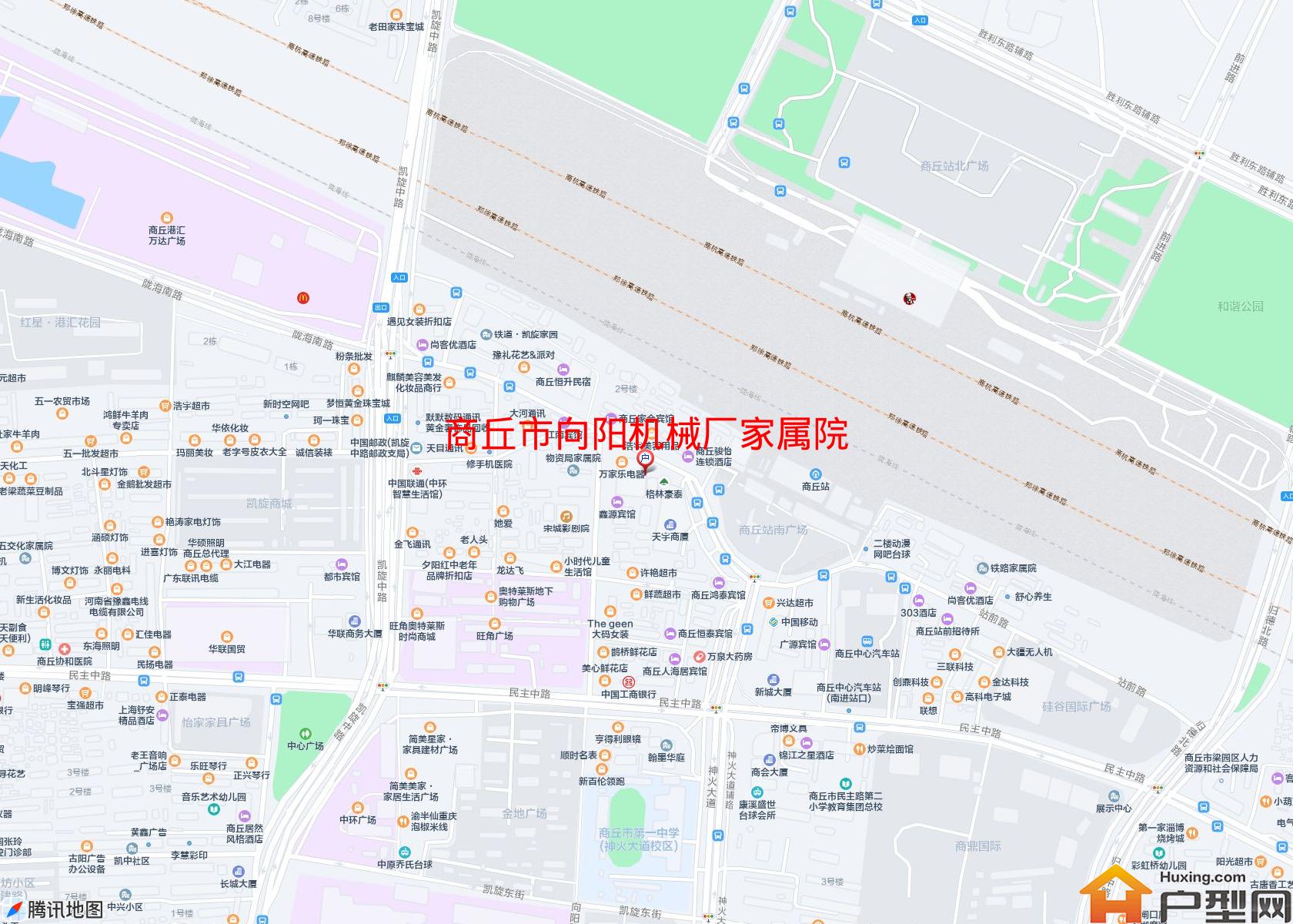 向阳机械厂家属院小区 - 户型网