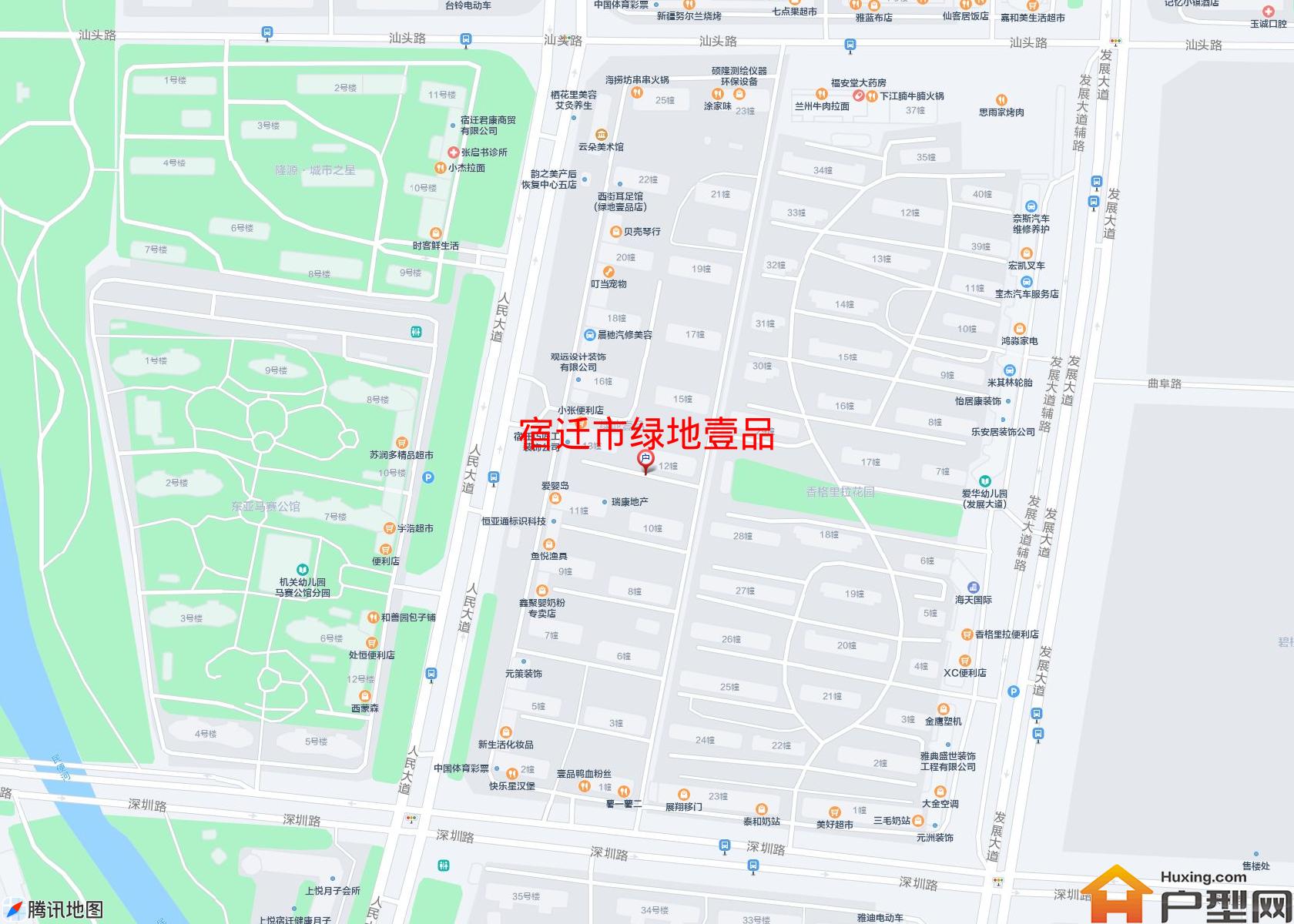 绿地壹品小区 - 户型网