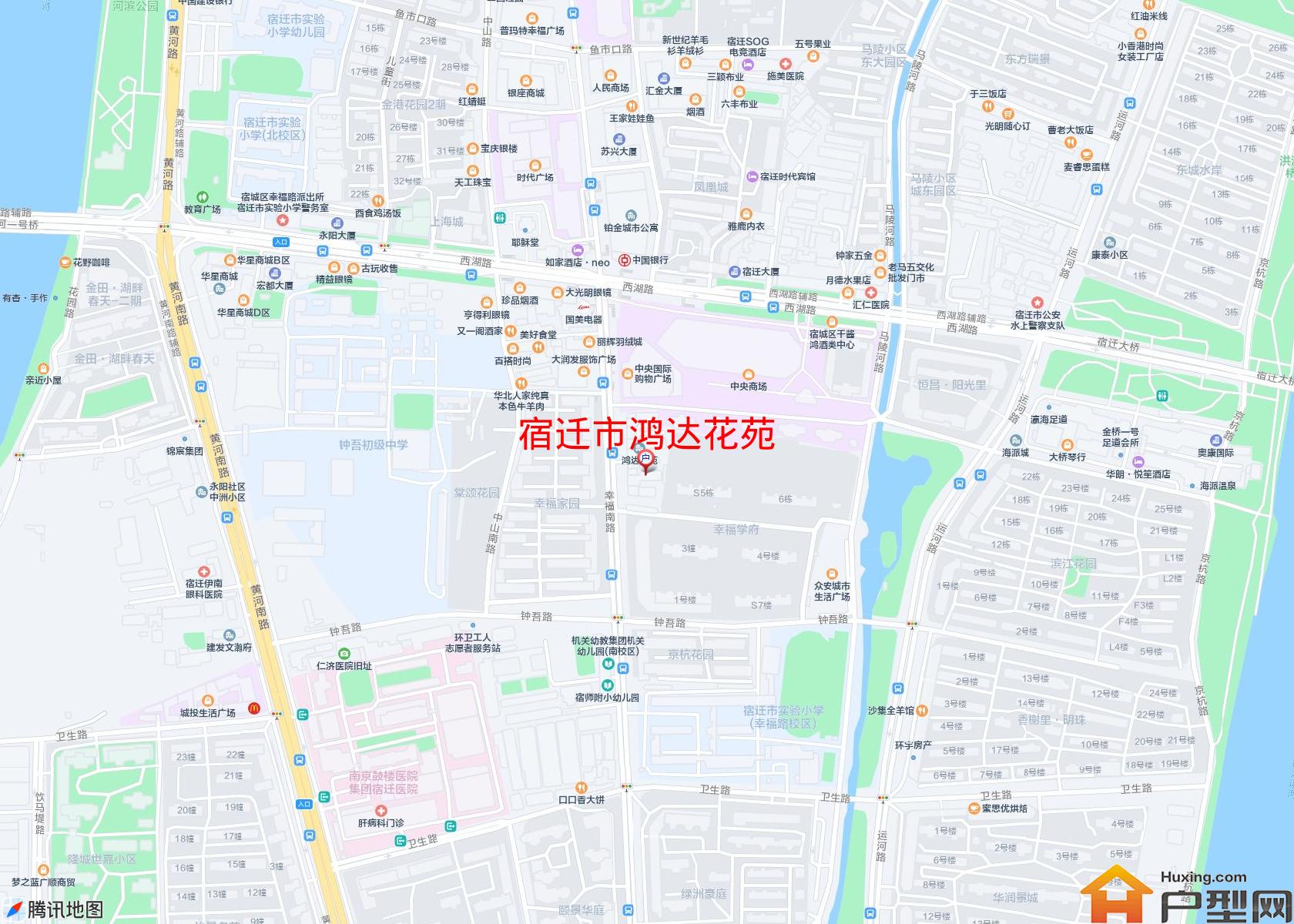 鸿达花苑小区 - 户型网