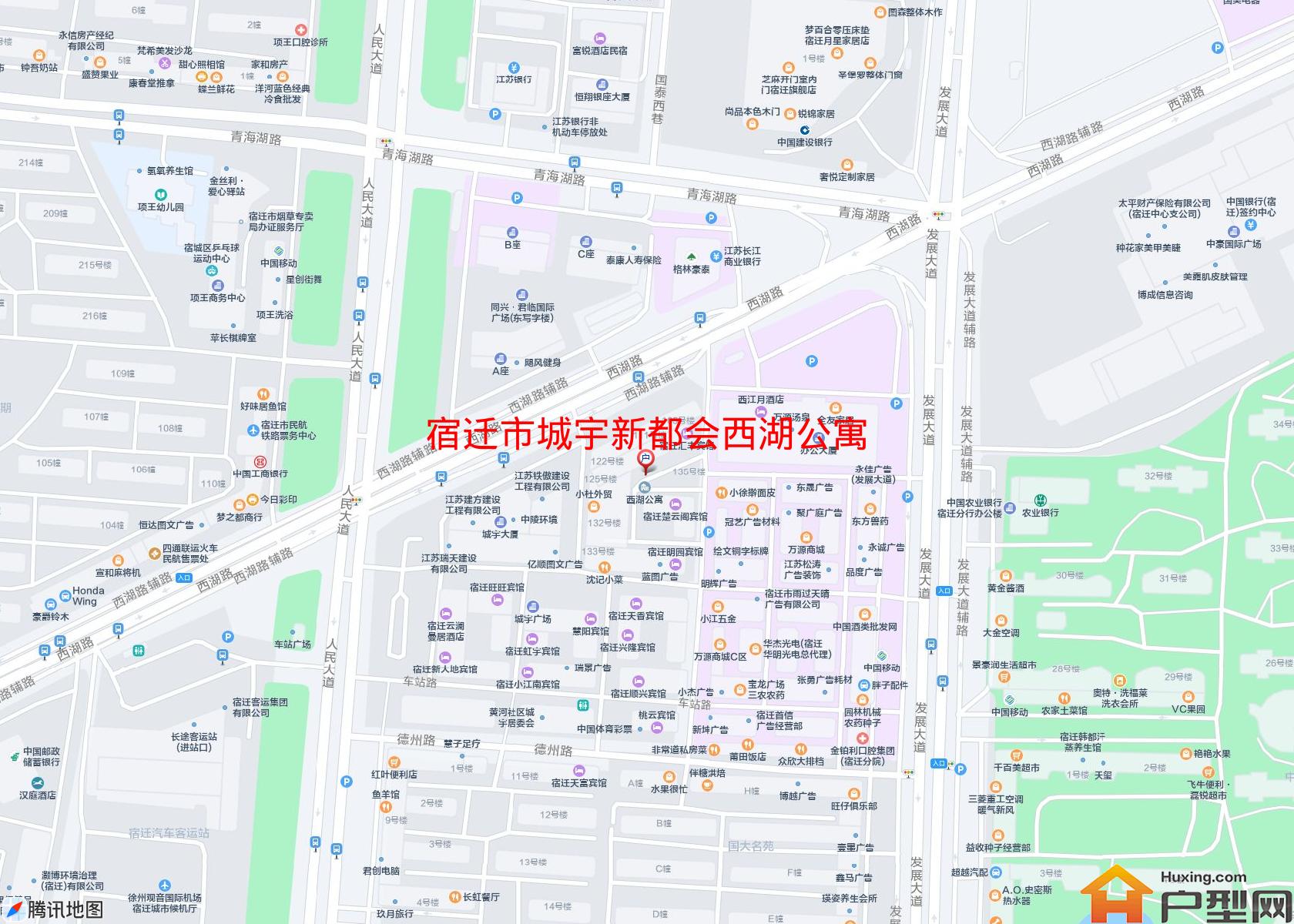 城宇新都会西湖公寓小区 - 户型网