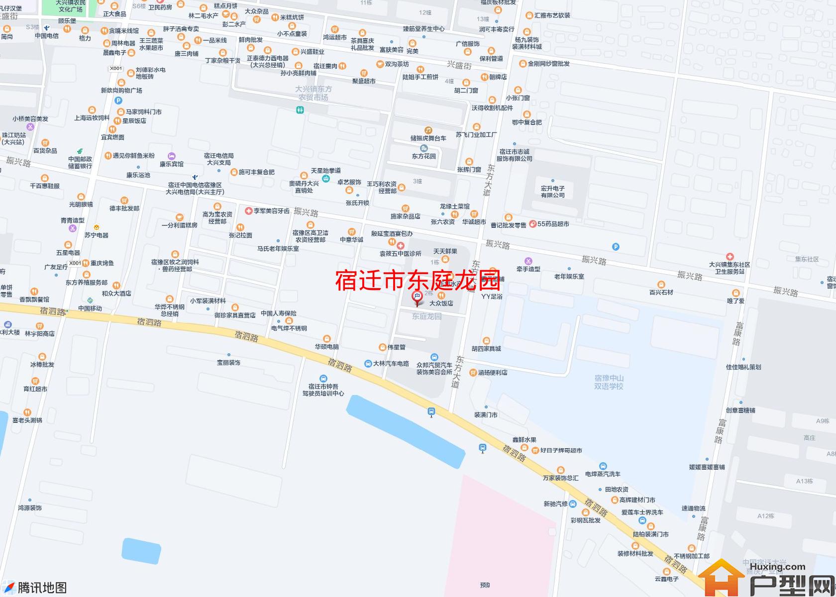 东庭龙园小区 - 户型网