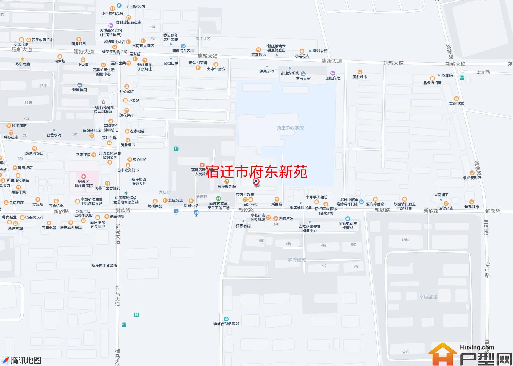 府东新苑小区 - 户型网