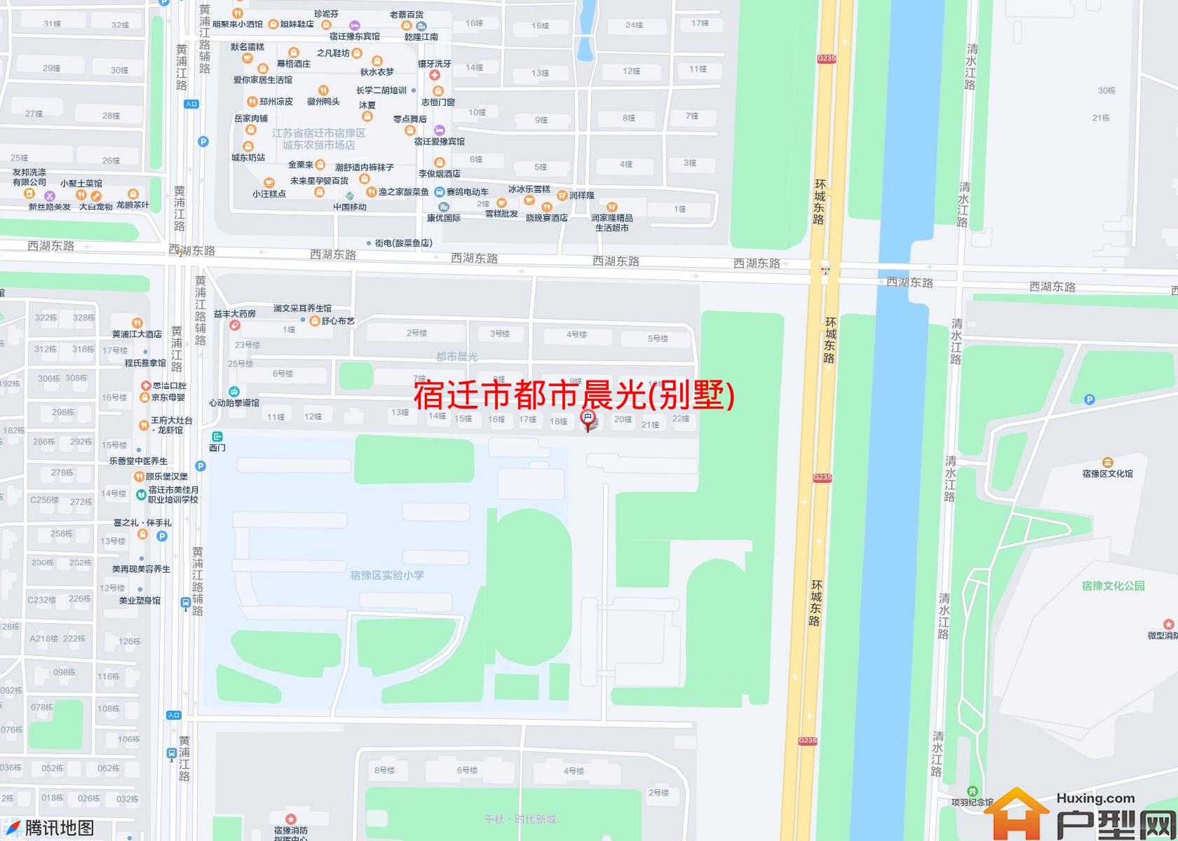 都市晨光(别墅)小区 - 户型网