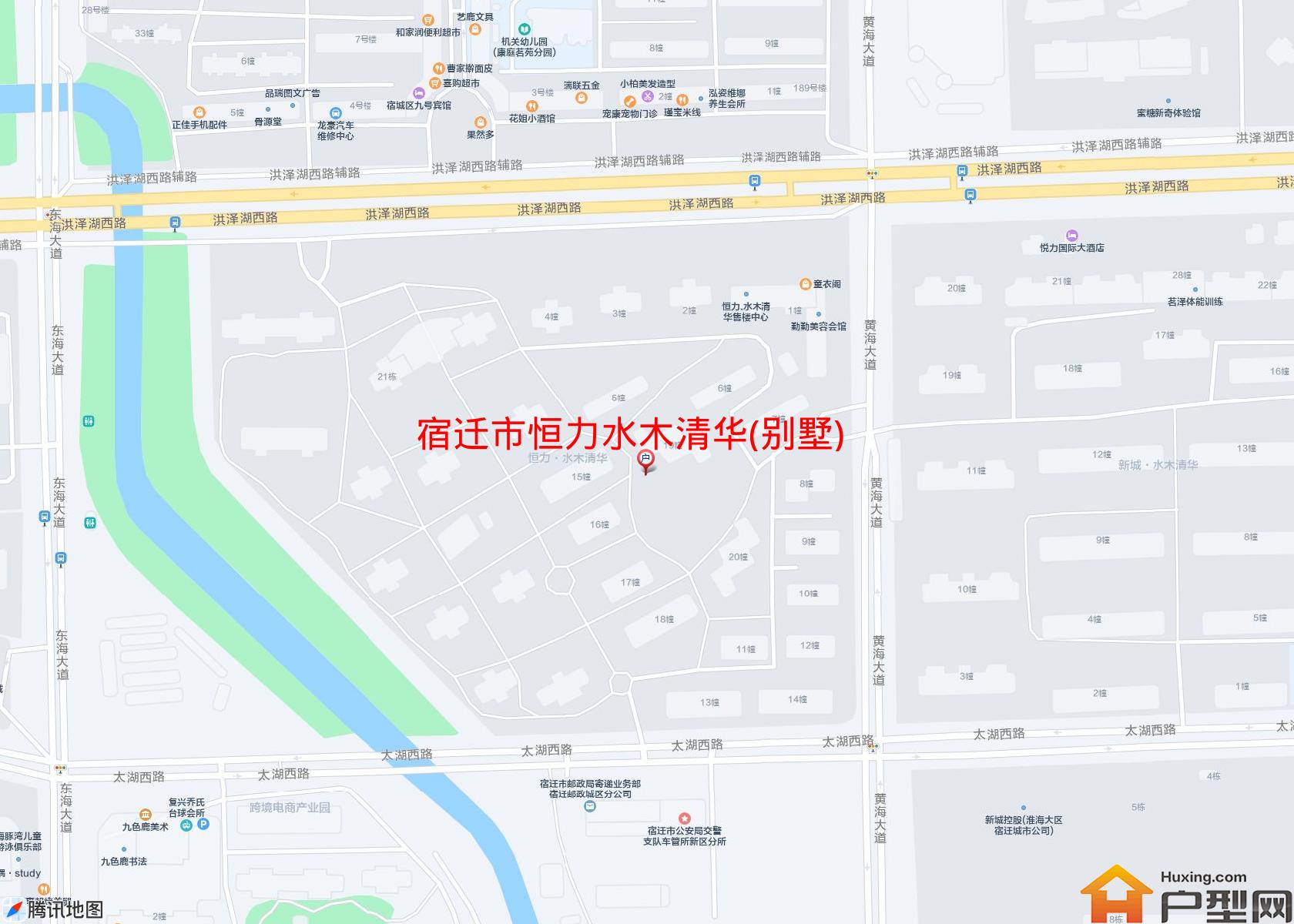 恒力水木清华(别墅)小区 - 户型网