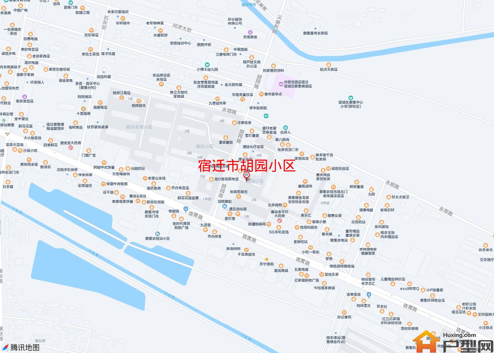 胡园小区小区 - 户型网