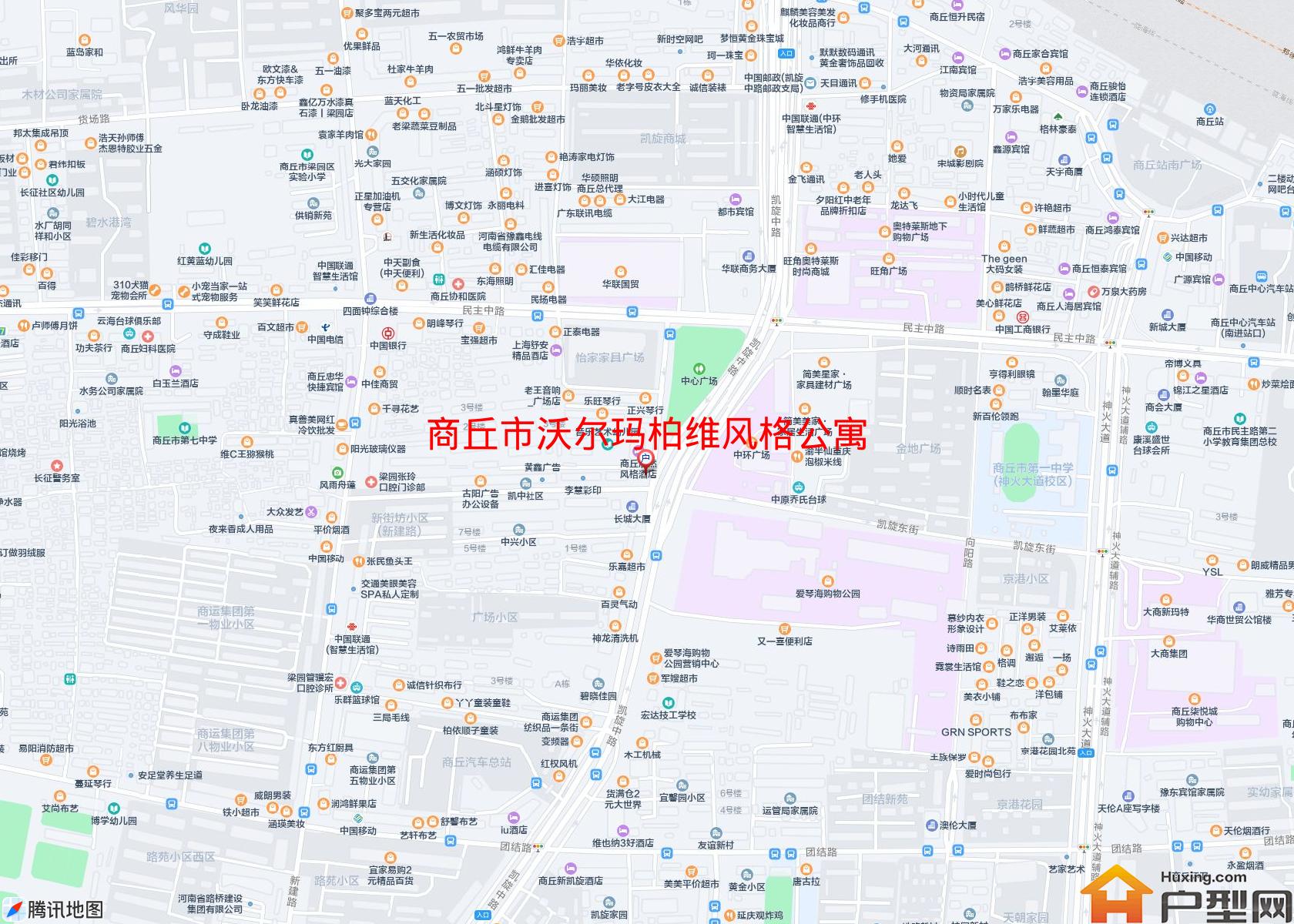 沃尔玛柏维风格公寓小区 - 户型网