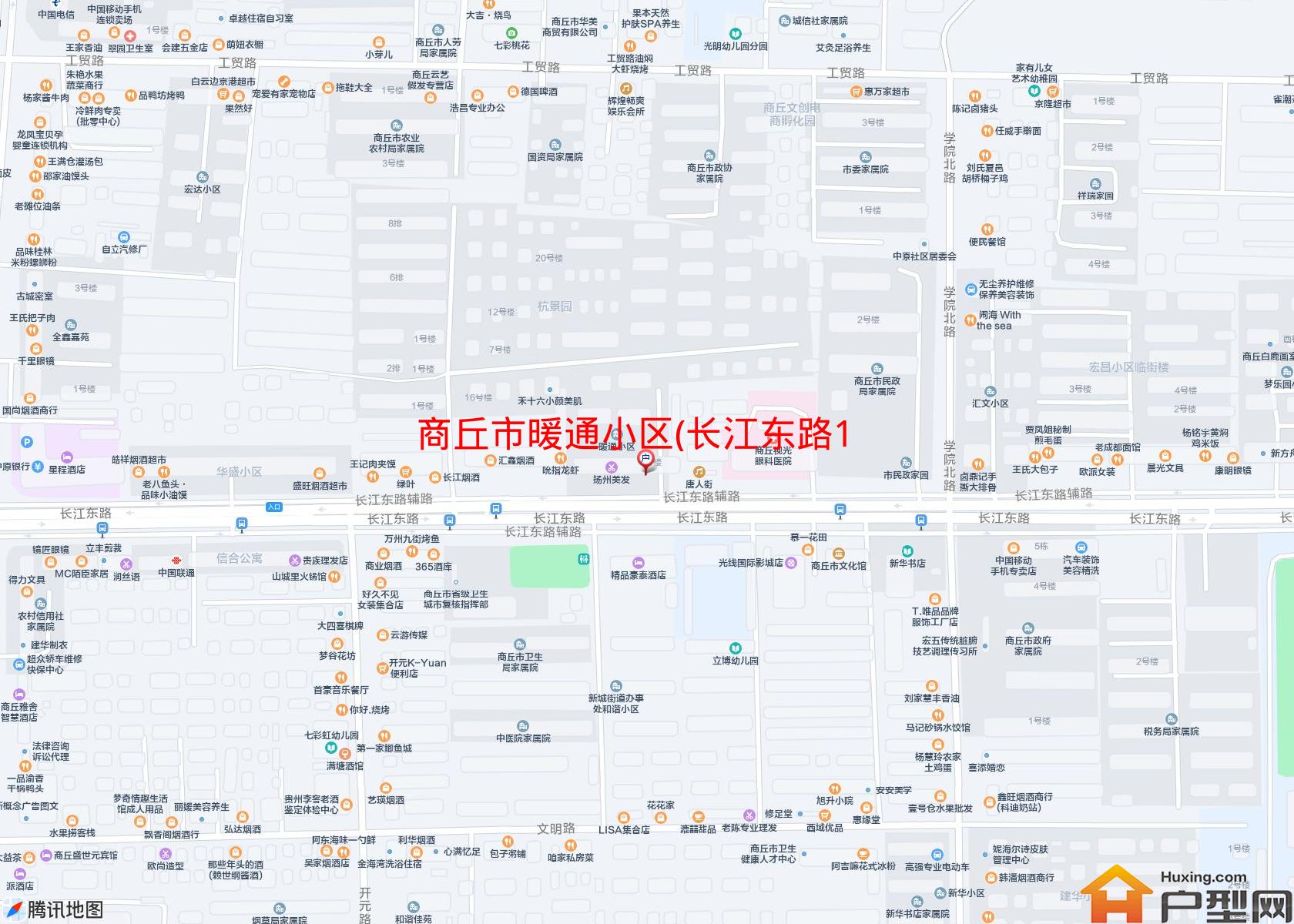 暖通小区(长江东路196号)小区 - 户型网