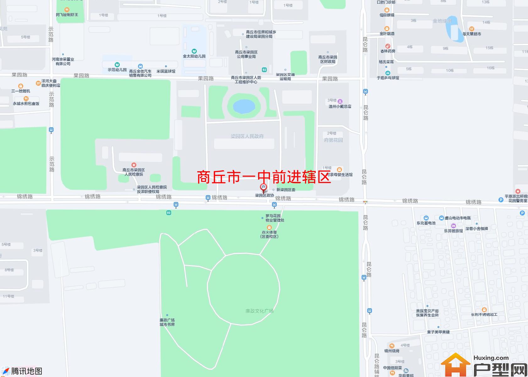 一中前进辖区小区 - 户型网