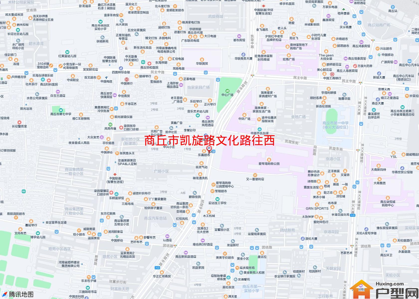凯旋路文化路往西小区 - 户型网