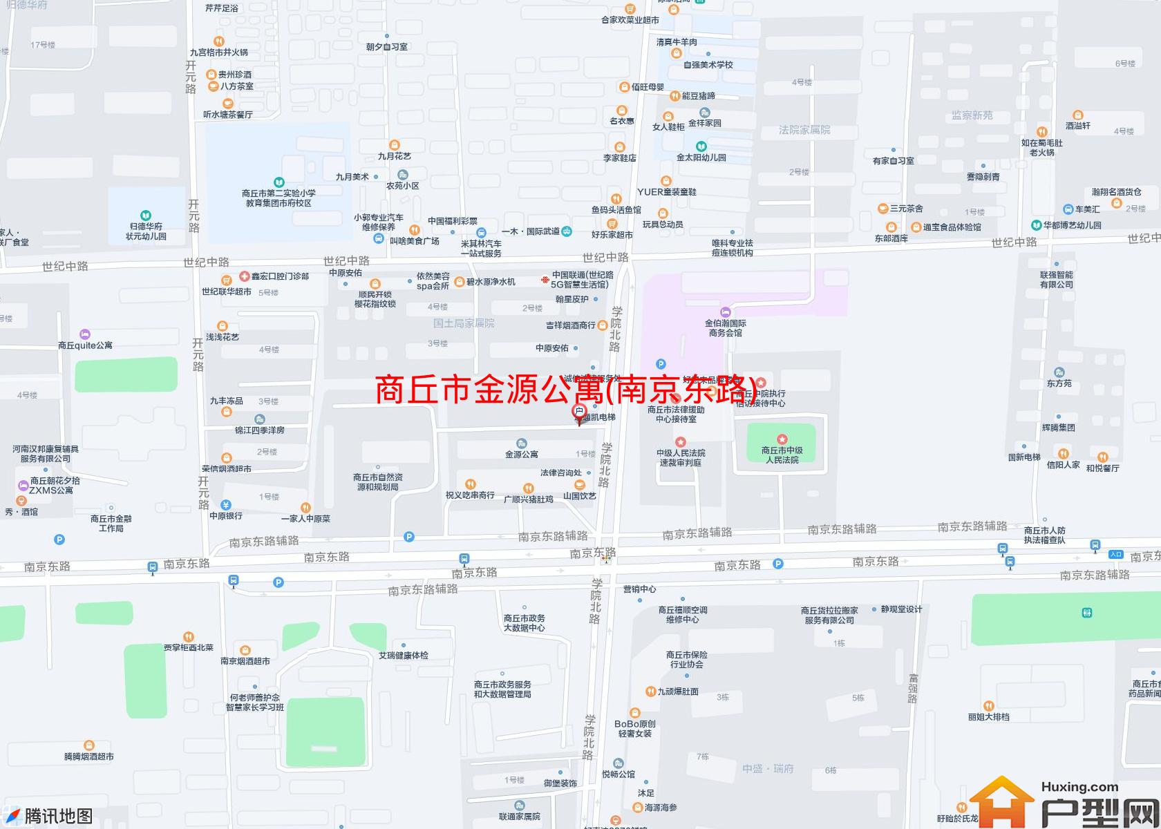 金源公寓(南京东路)小区 - 户型网