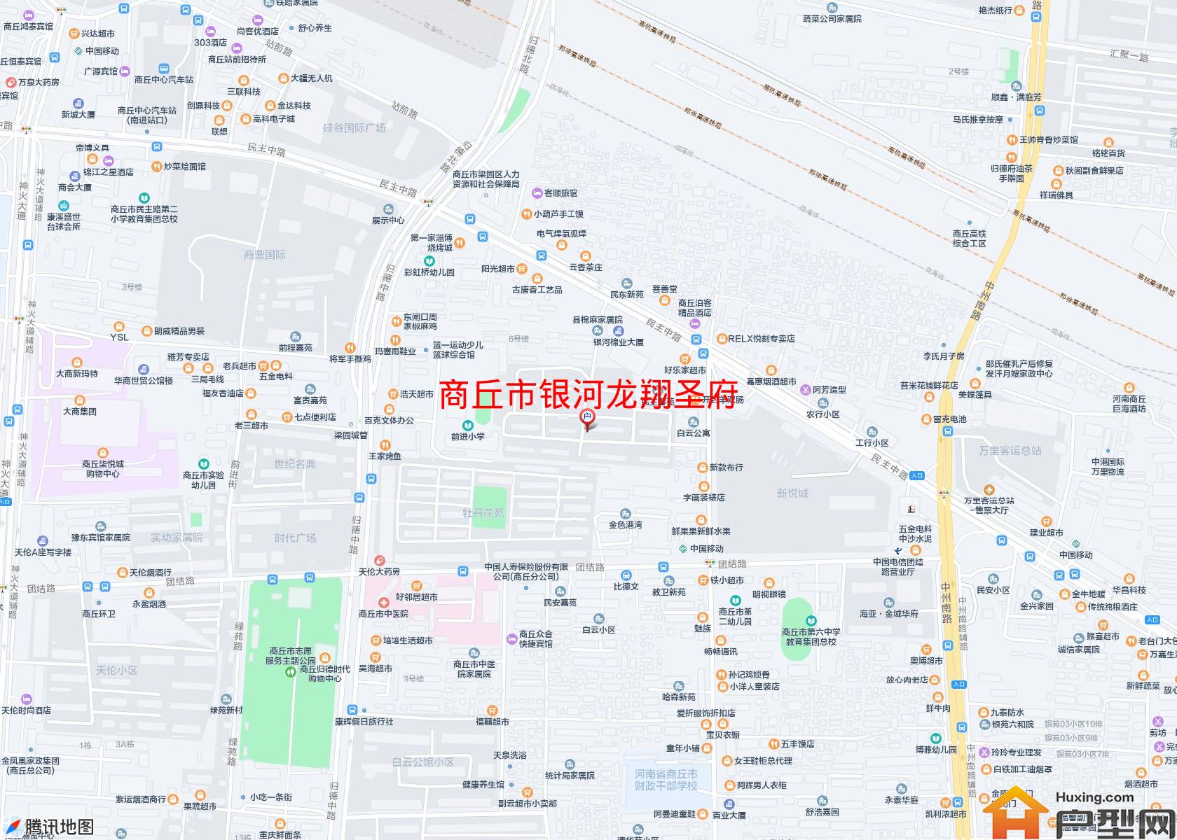 银河龙翔圣府小区 - 户型网