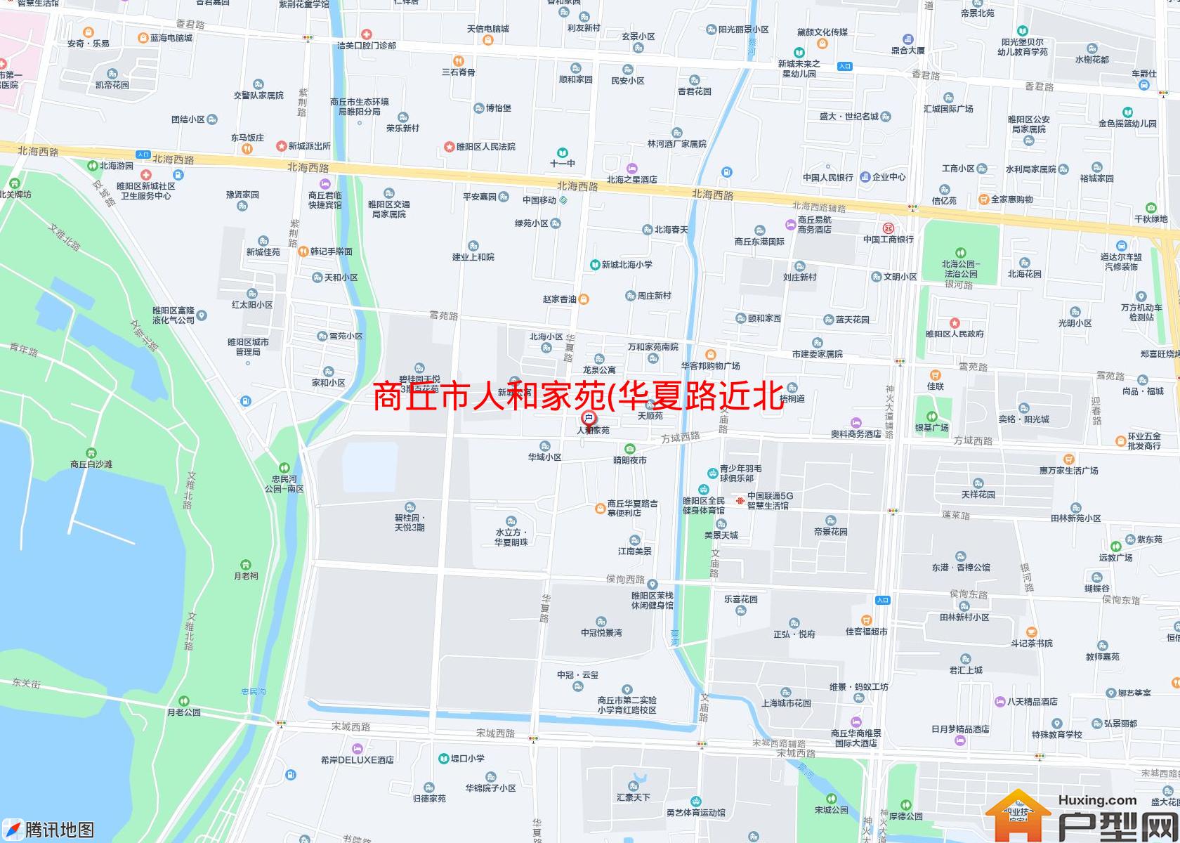人和家苑(华夏路近北海路)小区 - 户型网