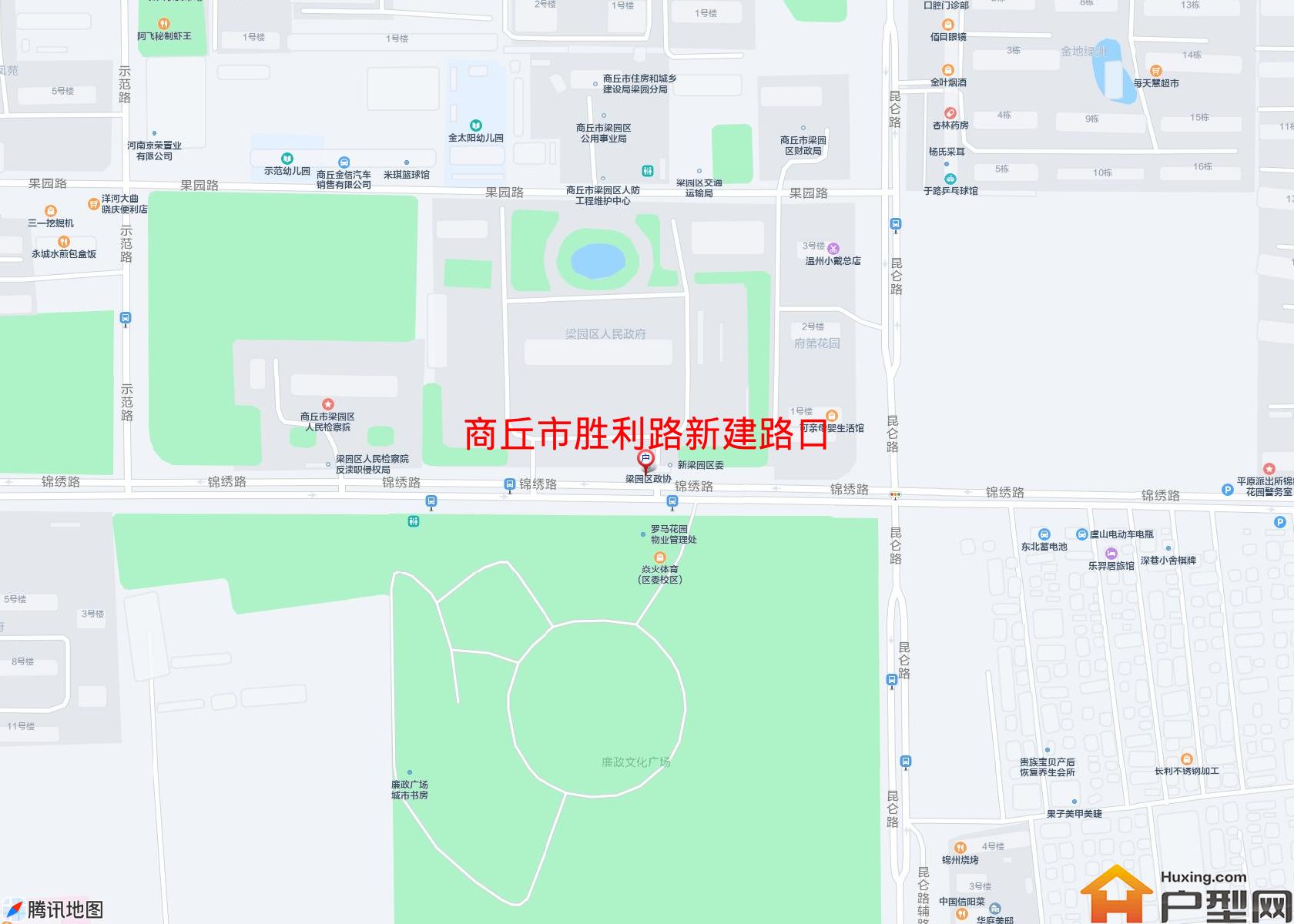 胜利路新建路口小区 - 户型网