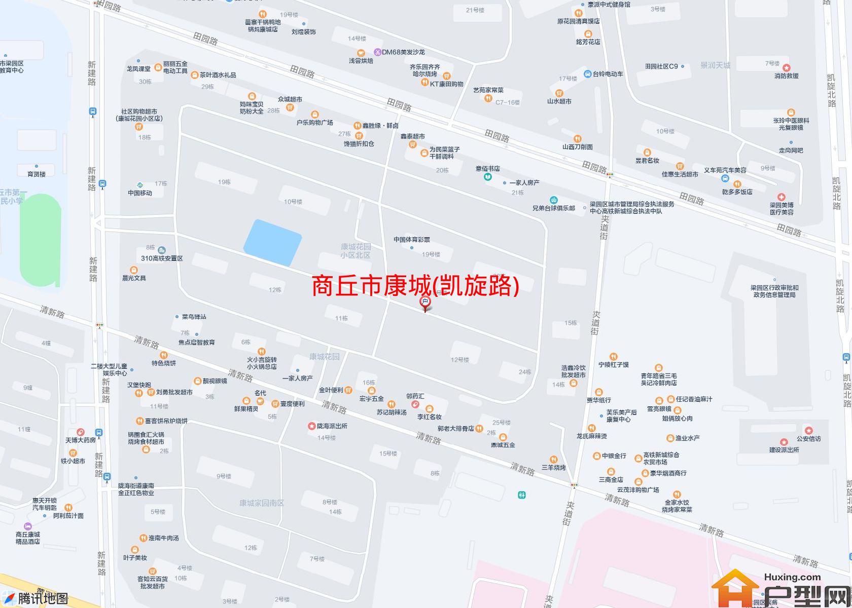 康城(凯旋路)小区 - 户型网