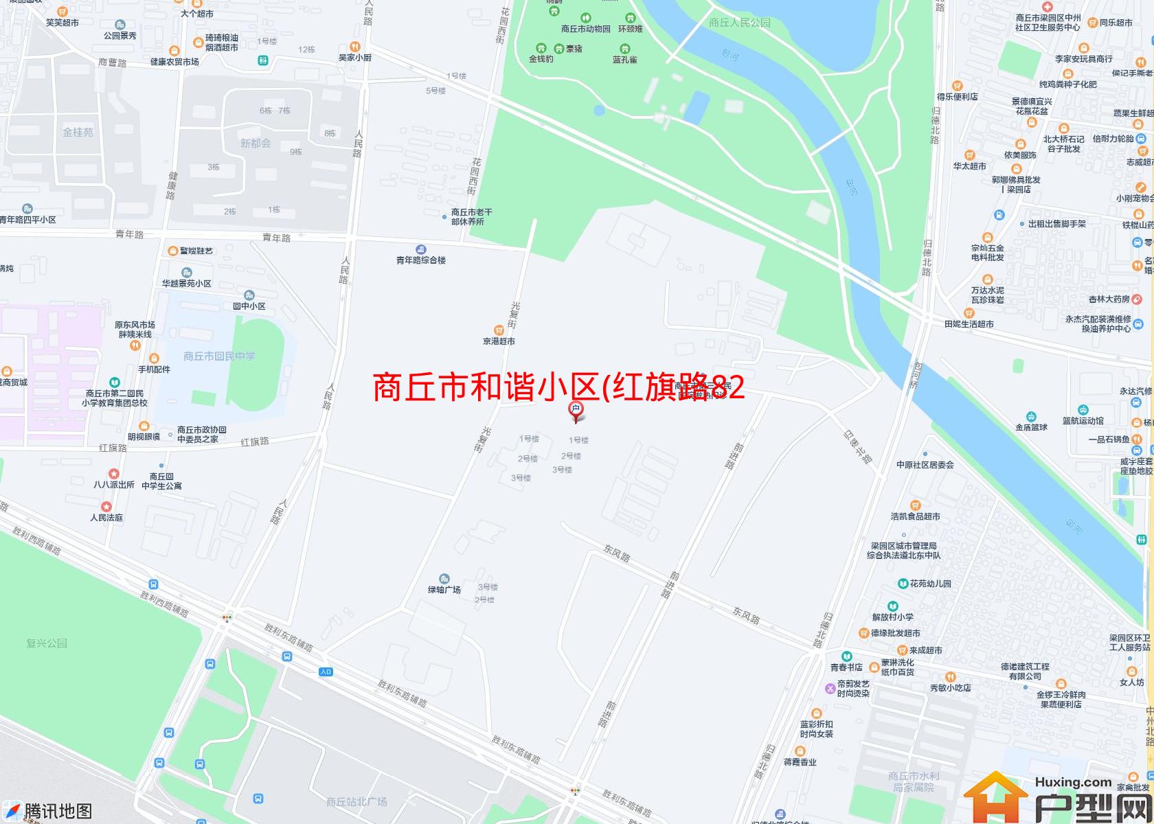 和谐小区(红旗路82号)小区 - 户型网