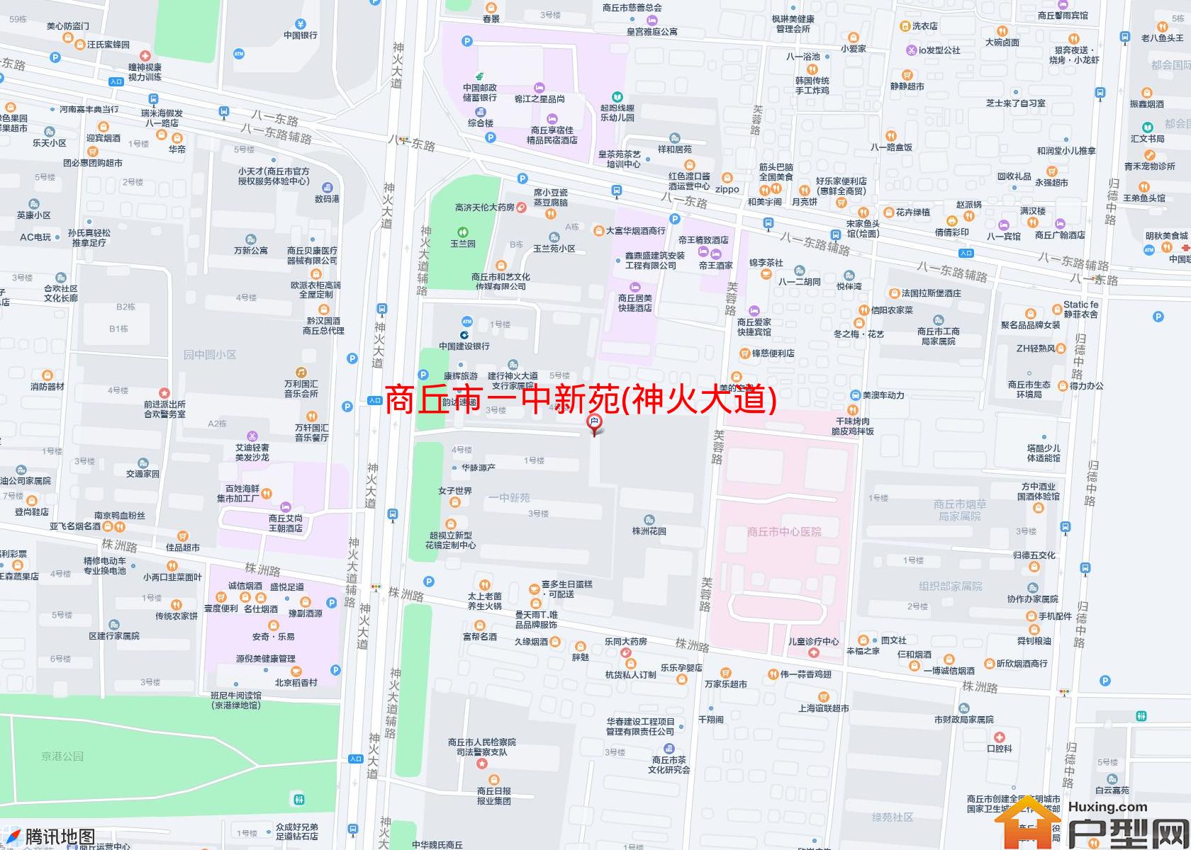 一中新苑(神火大道)小区 - 户型网