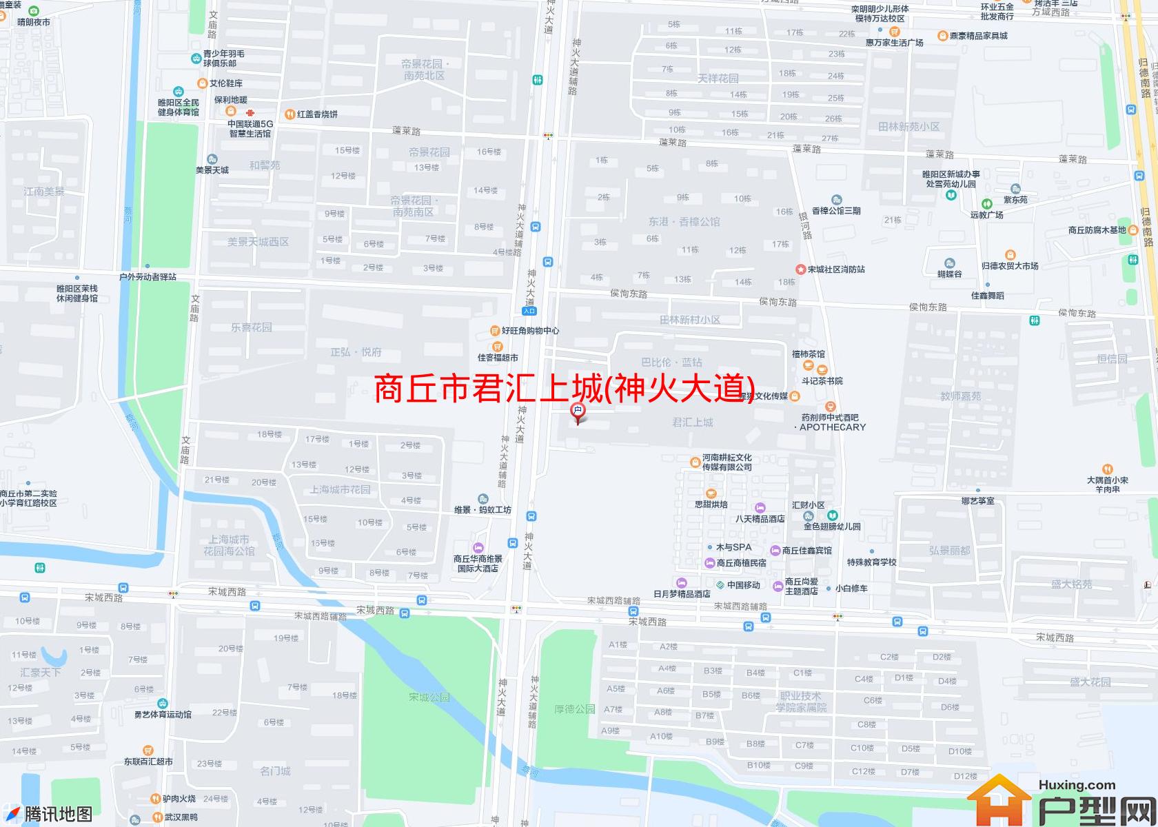 君汇上城(神火大道)小区 - 户型网