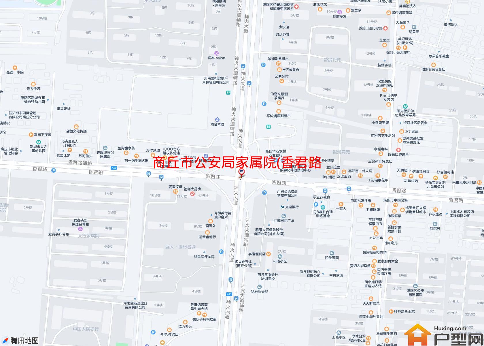 公安局家属院(香君路)小区 - 户型网