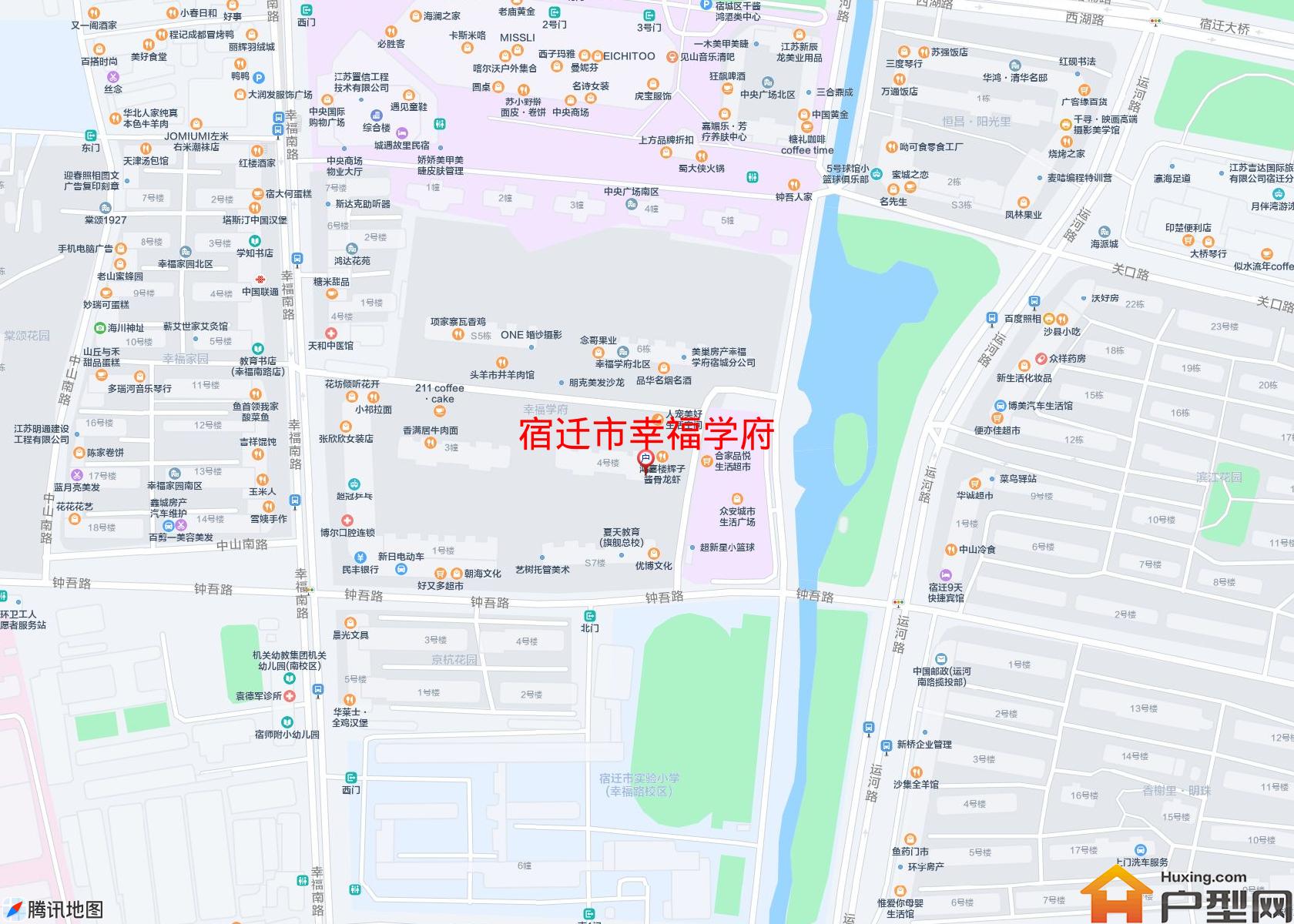 幸福学府小区 - 户型网