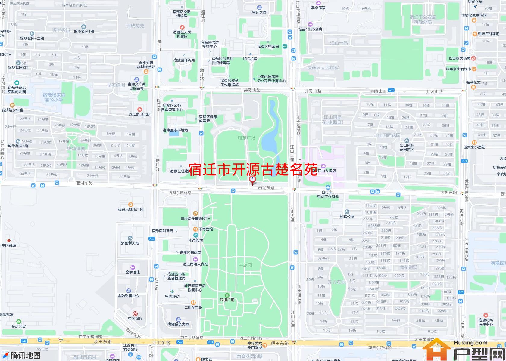 开源古楚名苑小区 - 户型网