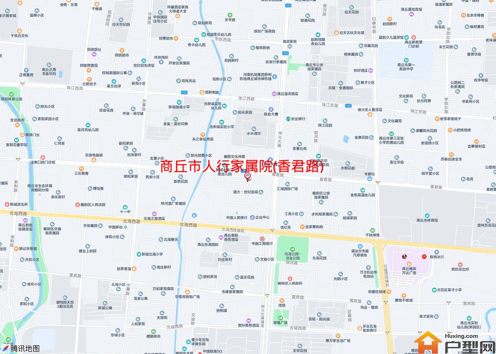 人行家属院(香君路)小区 - 户型网