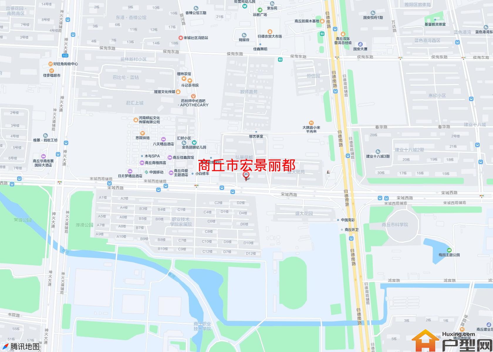 宏景丽都小区 - 户型网