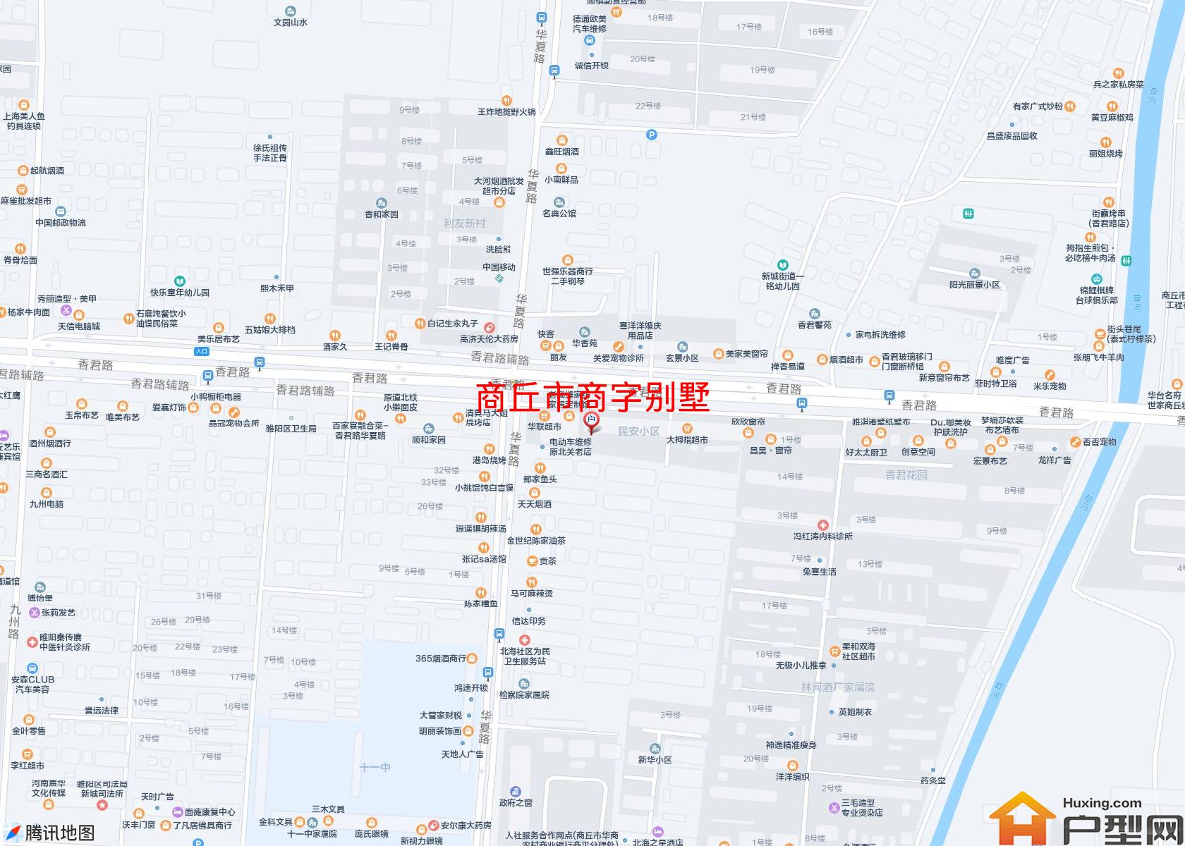 商字别墅小区 - 户型网