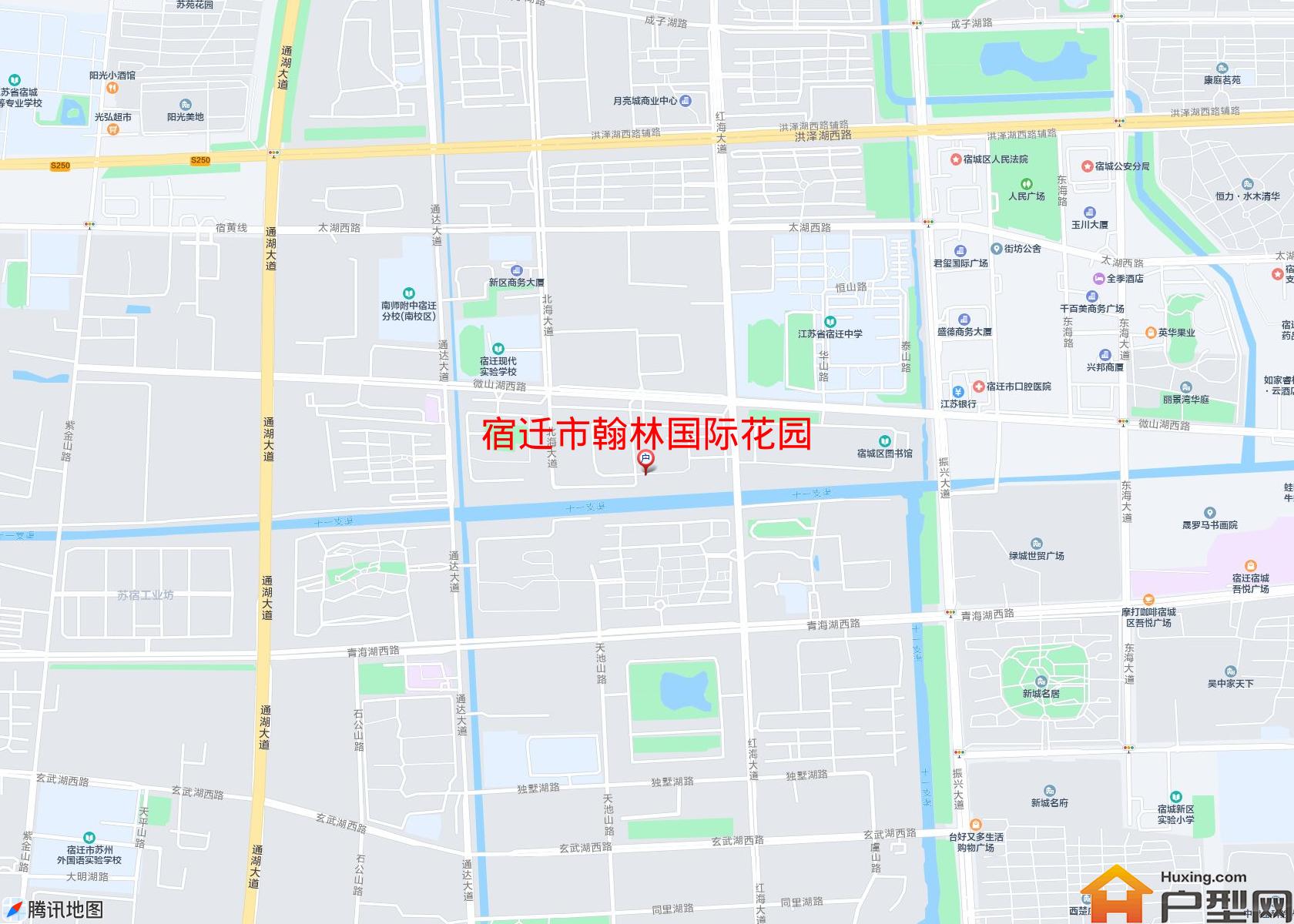 翰林国际花园小区 - 户型网
