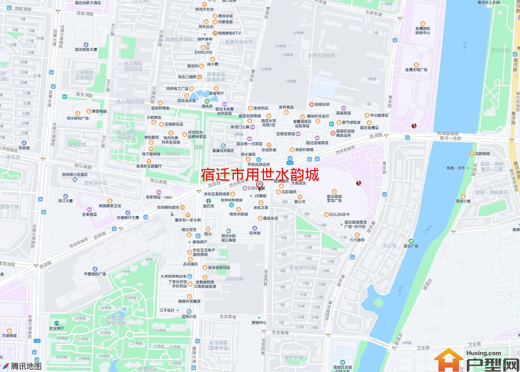 用世水韵城小区 - 户型网