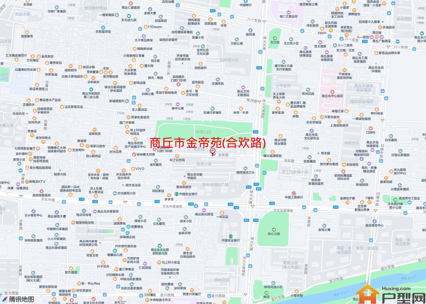 金帝苑(合欢路)小区 - 户型网