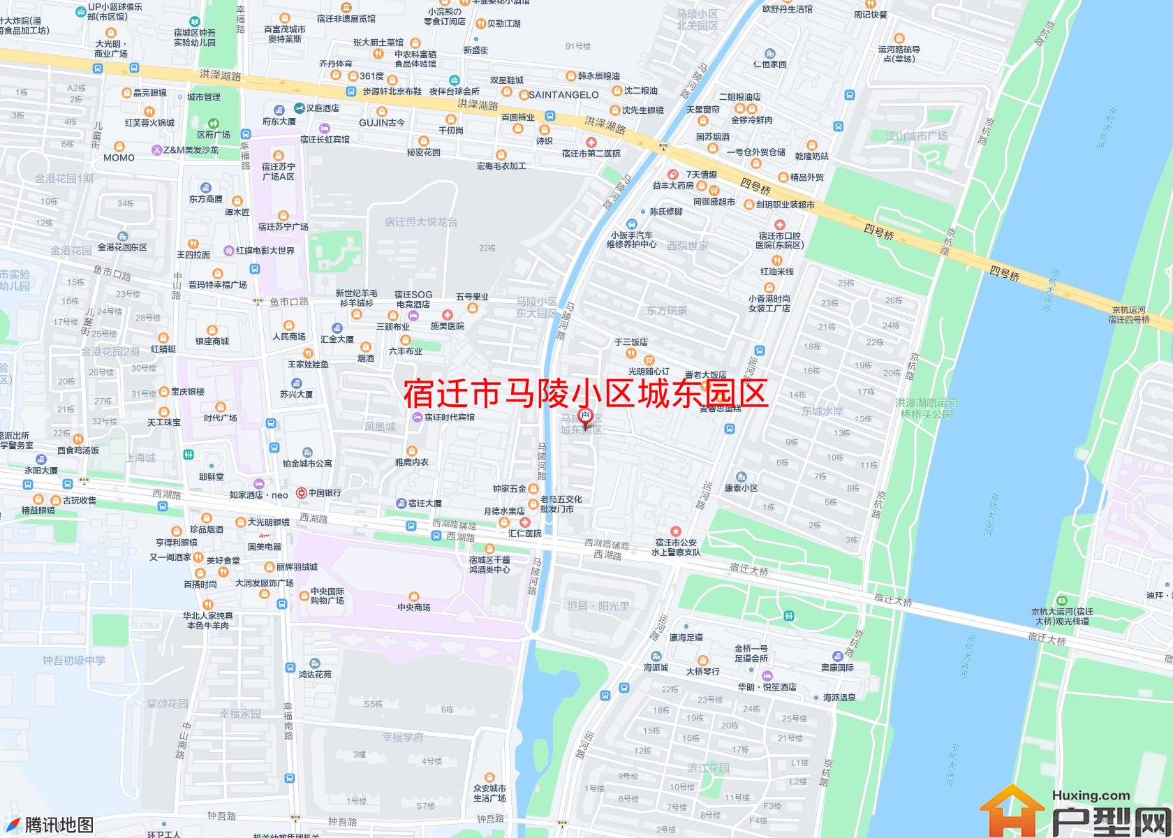 马陵小区城东园区小区 - 户型网