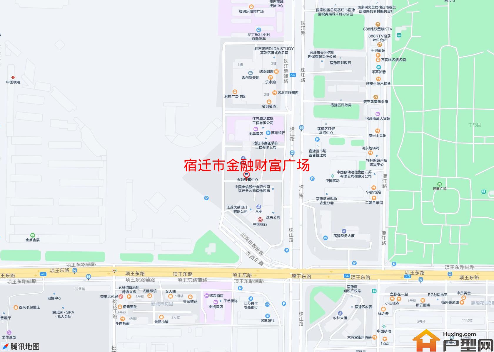 金融财富广场小区 - 户型网