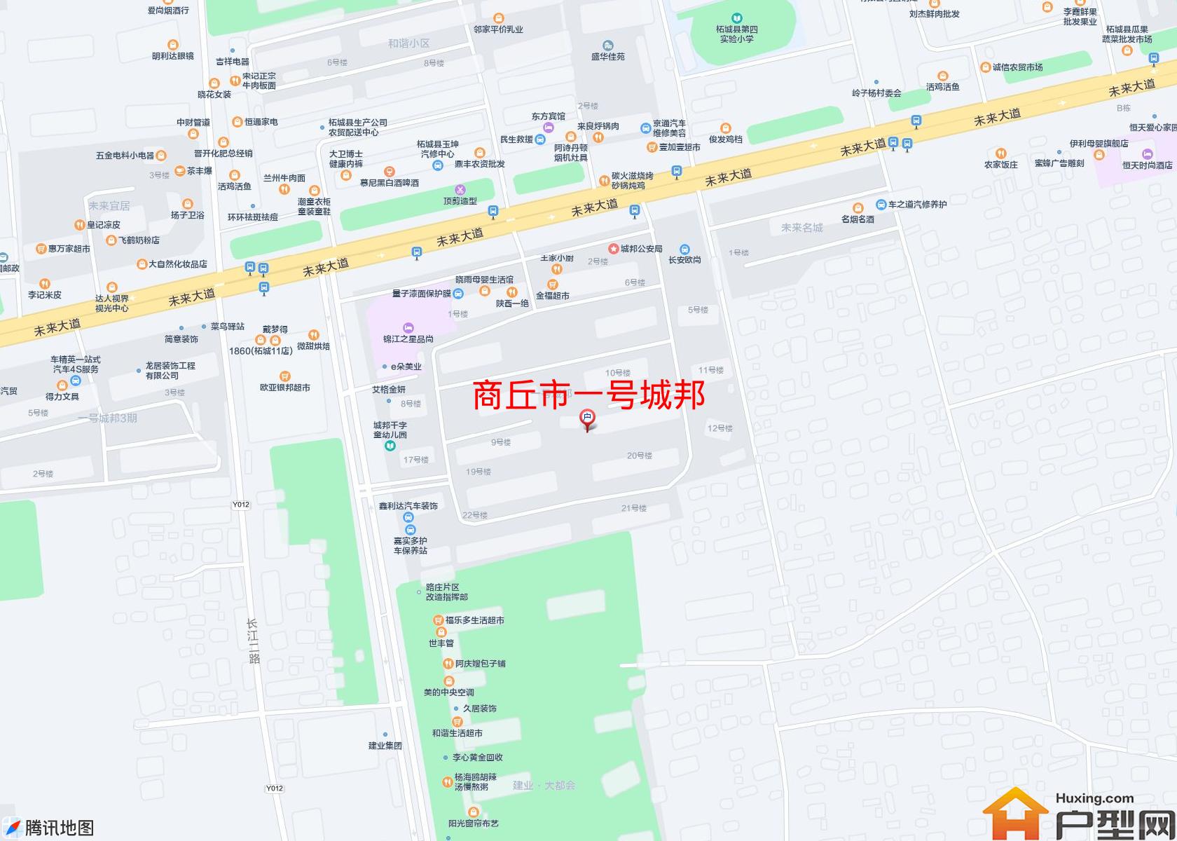 一号城邦小区 - 户型网