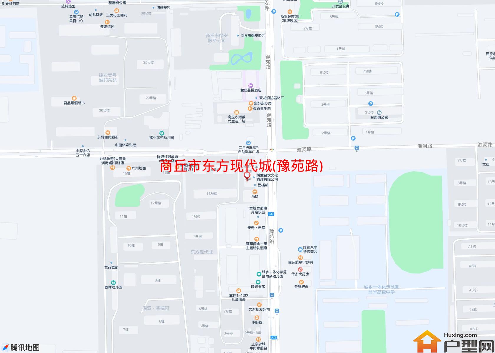 东方现代城(豫苑路)小区 - 户型网