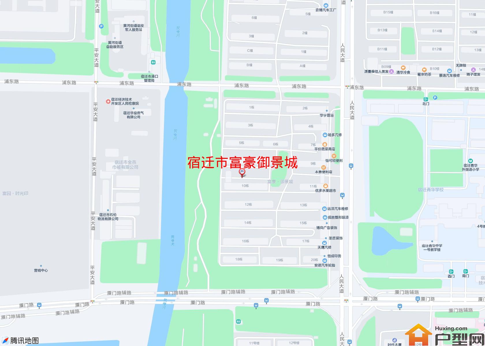富豪御景城小区 - 户型网