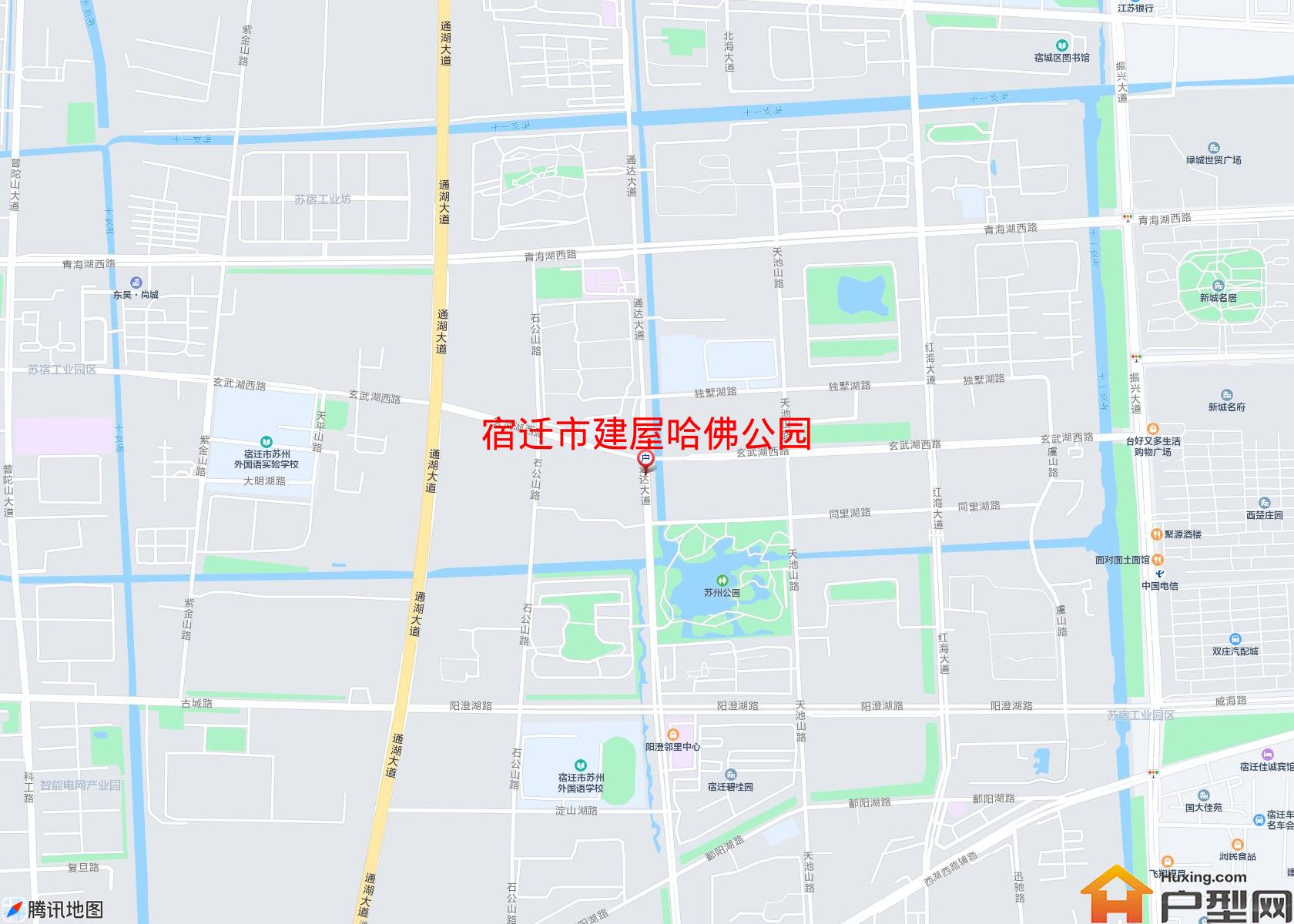 建屋哈佛公园小区 - 户型网