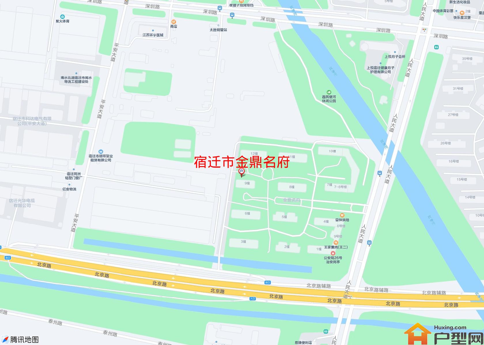 金鼎名府小区 - 户型网